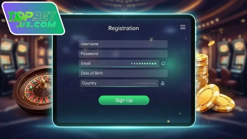 Hỗ trợ đăng ký Topbet dành cho người chơi mới